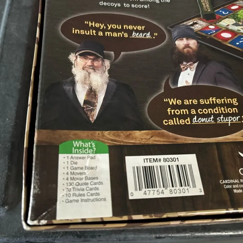 Duck Dynasty Redneck Wisdom Family Party Game